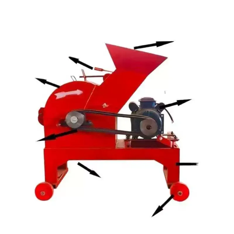 Hammer Crusher Small Stone Crusher Construction Waste Stone Concrete Stone Mobile Crusher Glass Particles