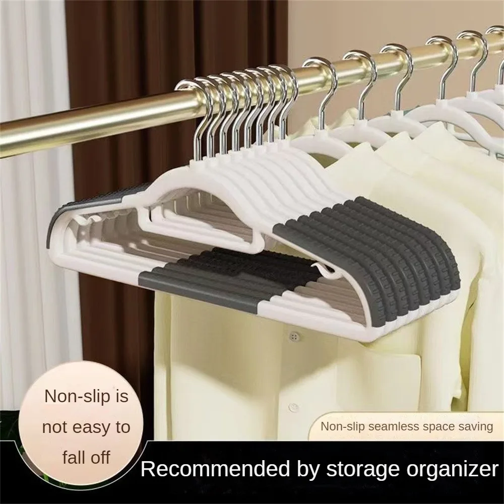 Seamless Hanger Wet And Thickened Material Rotatable Not Bulging Household Products Coat Hanger Strong Load-bearing No Trace