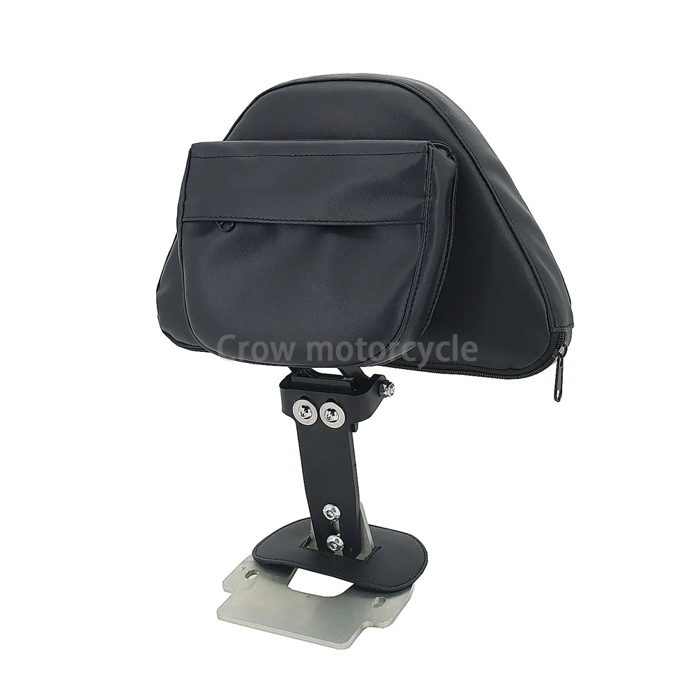 Mostra accessori cromati 52-920 schienale a sgancio rapido per Honda Goldwing Tour DCT Airbag 1800 F6B GL1800 2022 2021 2020 2019 2018