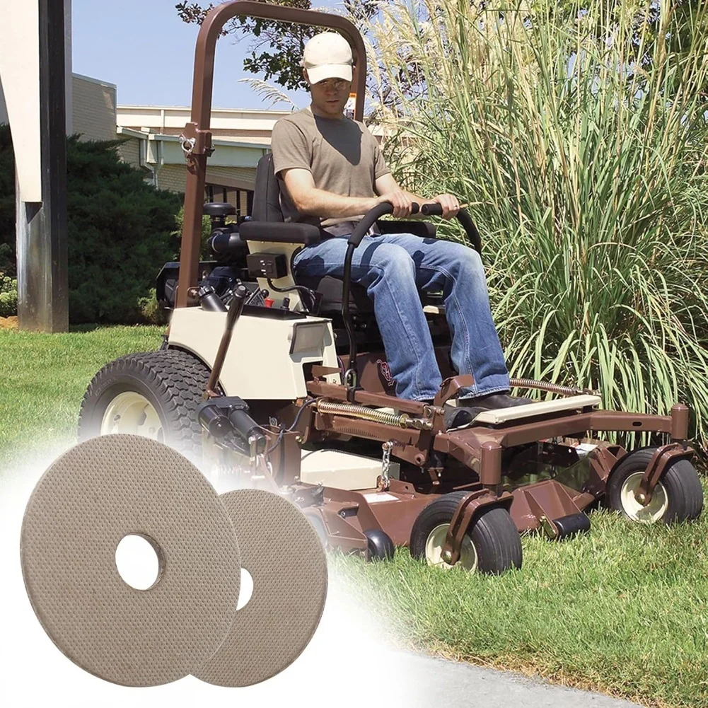 6 قطعة/الوحدة جوانات الألياف الصلبة لجزازات العشب حشية من الألياف الصلبة لجزازات العشب حديقة أداة السلطة الملحقات