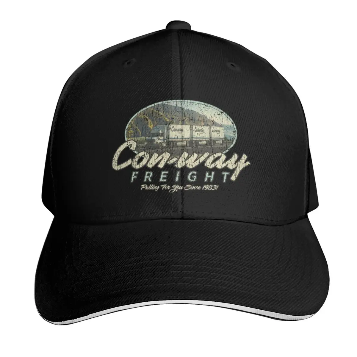 Con-way Freight 1983 Baseball Cap Casual Daily Wear Quick Dry Performance Cotton Twill Breathable