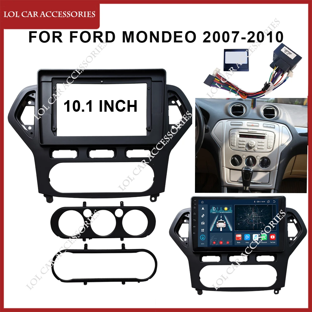 

10,1 дюймов для Ford MONDEO 2007-2010 автомобильное радио стерео Android MP5 проигрыватель Корпус рамка 2 Din головное устройство панель