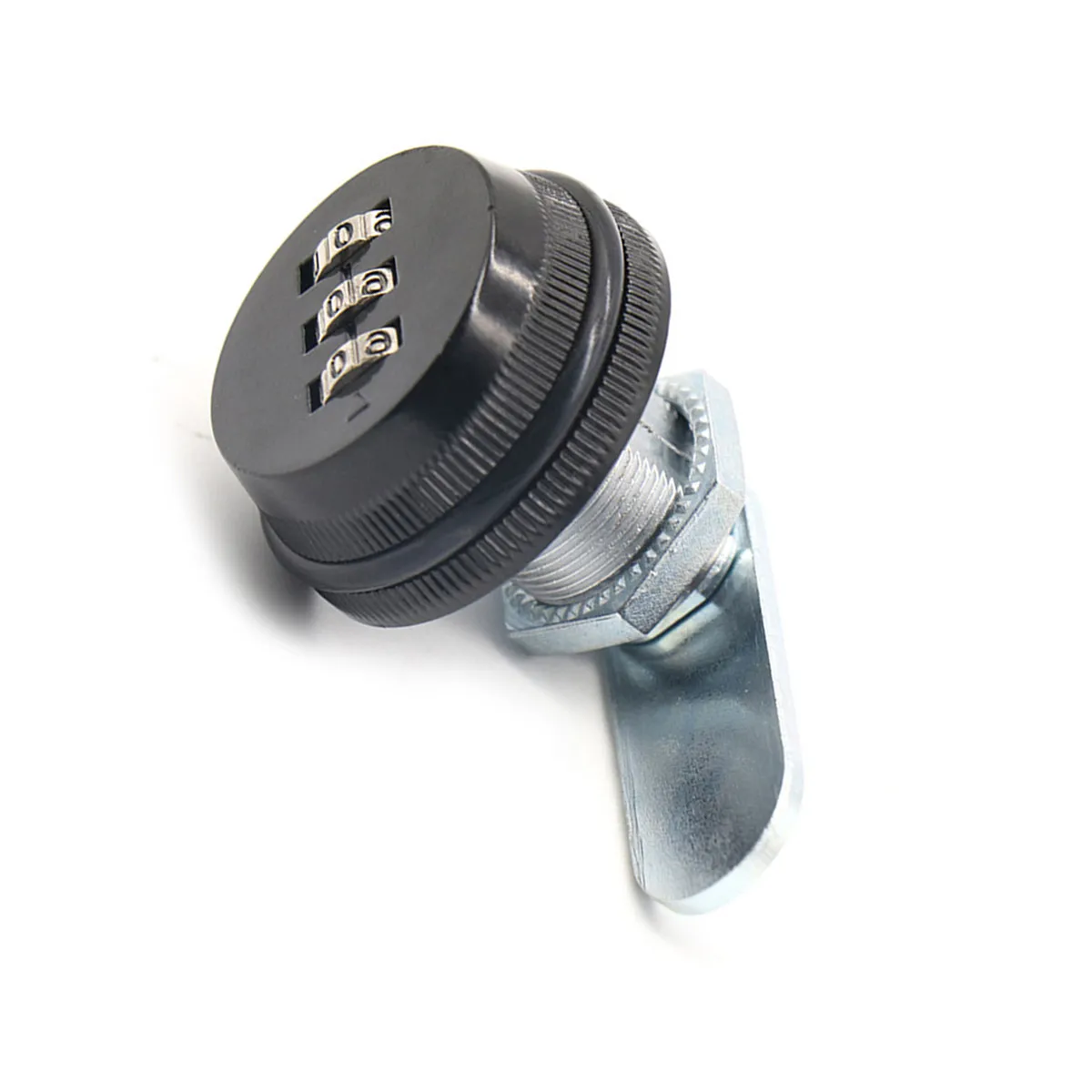 

Professional Grade Zinc Alloy Code Combination Cam Lock 3-Dial 45x38x38mm Keyless Reconfigurable Security Lock for Mailbox