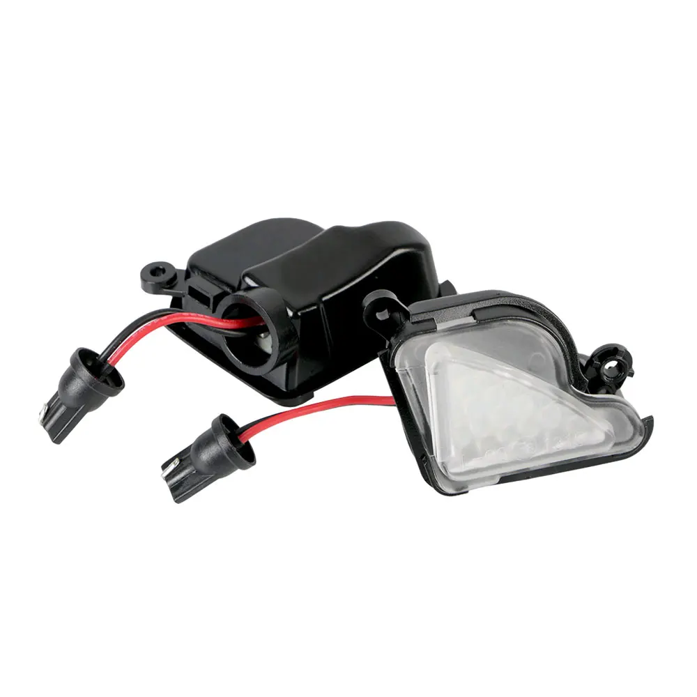 2pcs Car Pathway Lights 12V LED Lamps Car Rear View Side Mirror Lamp Automotive Accessories For Skoda Octavia 2 3 Superb