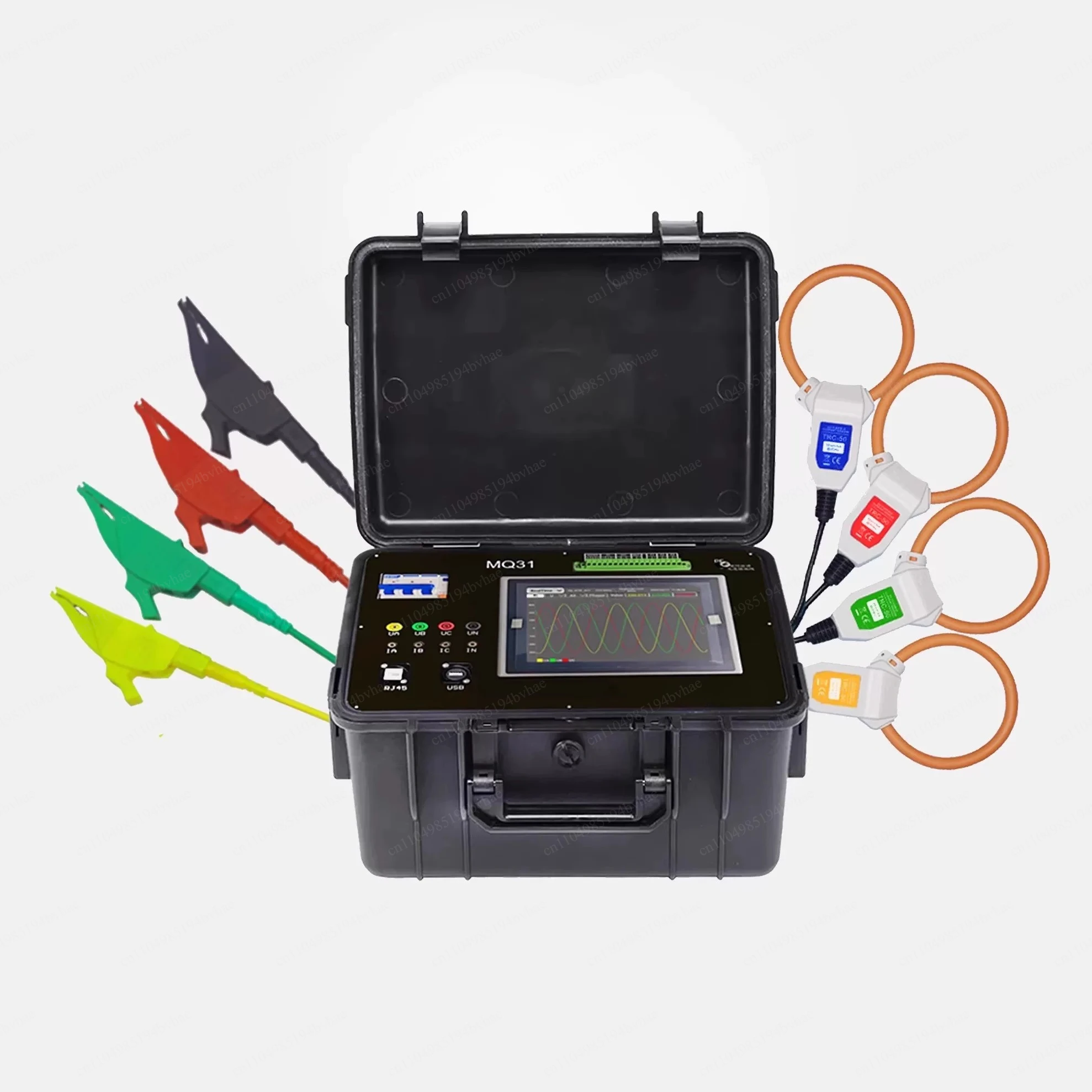 

600A range three-phase power quality analyzer electric parameter power monitoring current transformer