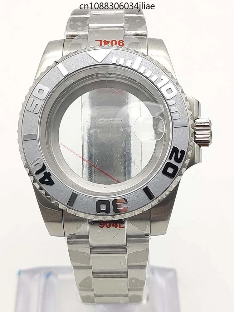 Watch + case + strap, suitable for NH35/36/4R movement 40MM stainless steel case Sapphire