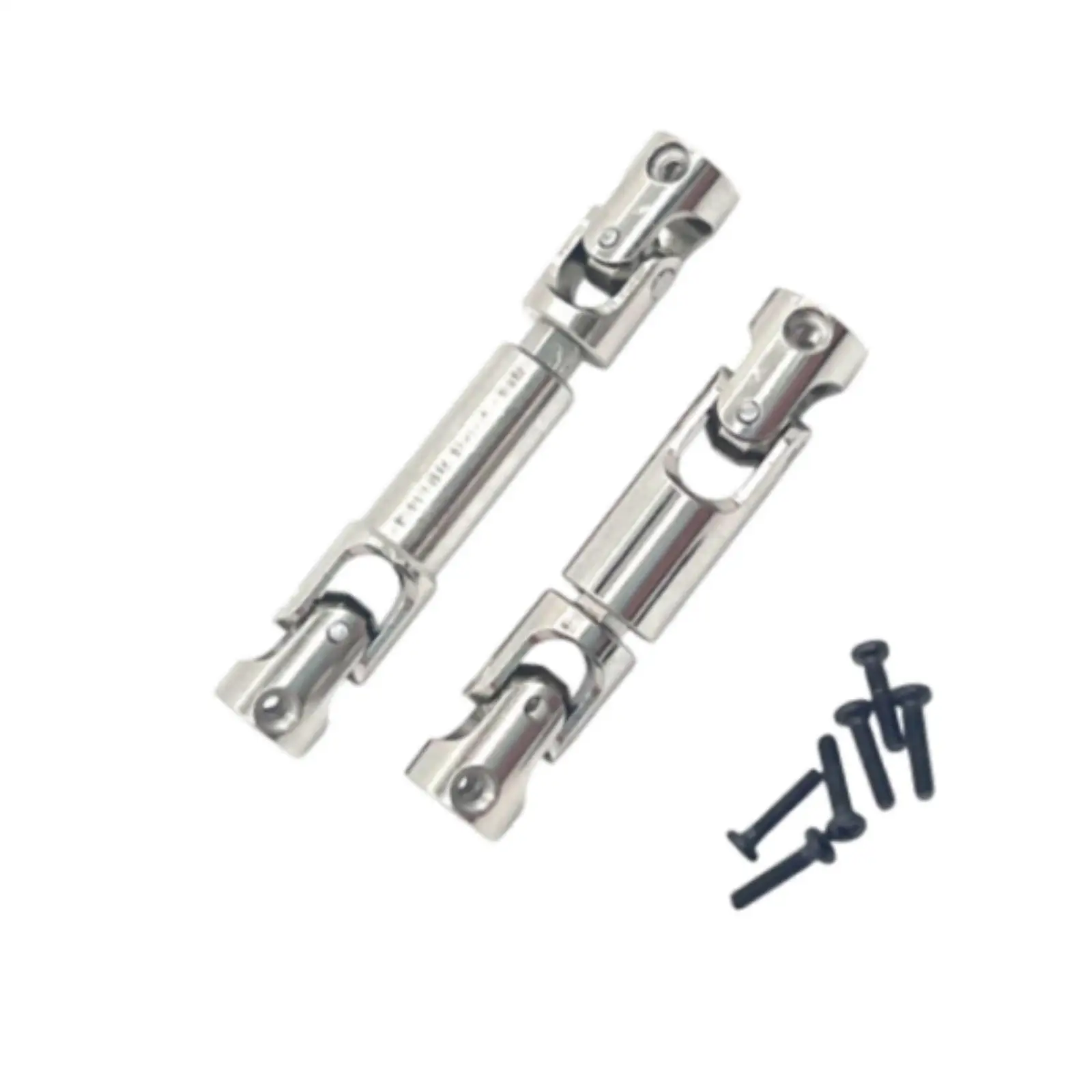 2 Pieces RC Car Drive Shaft RC Model Vehicle Parts, Upgrade for Fcx24M 1:24 Scale RC DIY Accessory