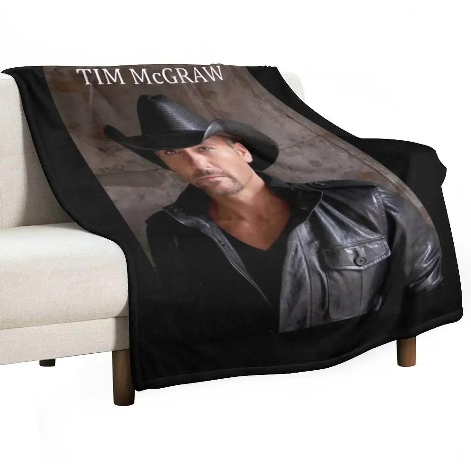 

TIM McGRAW Throw Blanket Nap Stuffeds warm for winter halloween Blankets