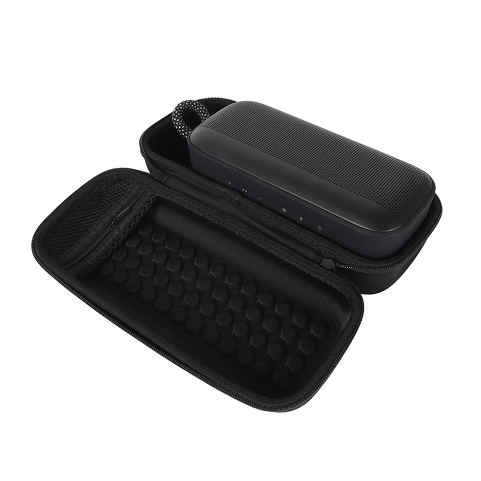 حقيبة مكبر صوت محمولة مع حزام كتف ومقبض حمل حقيبة سفر صلبة من مادة EVA لمكبر صوت Bose Soundlink Home BT