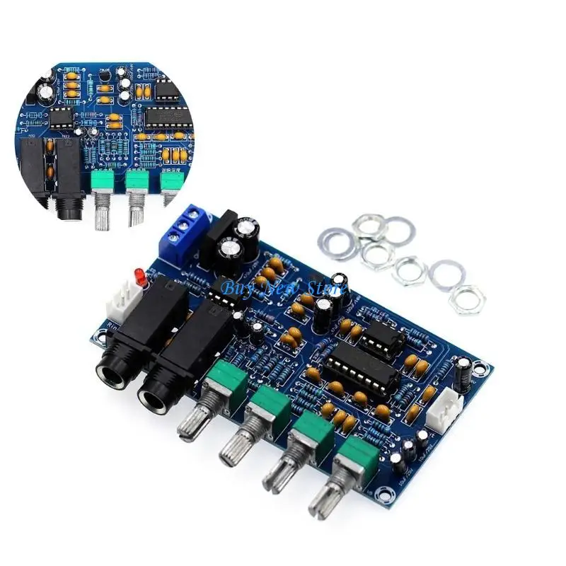 

20CE XH-M173 Karaoke Reverberation Board PT2399 Chip Circuit Board Microphone Amp