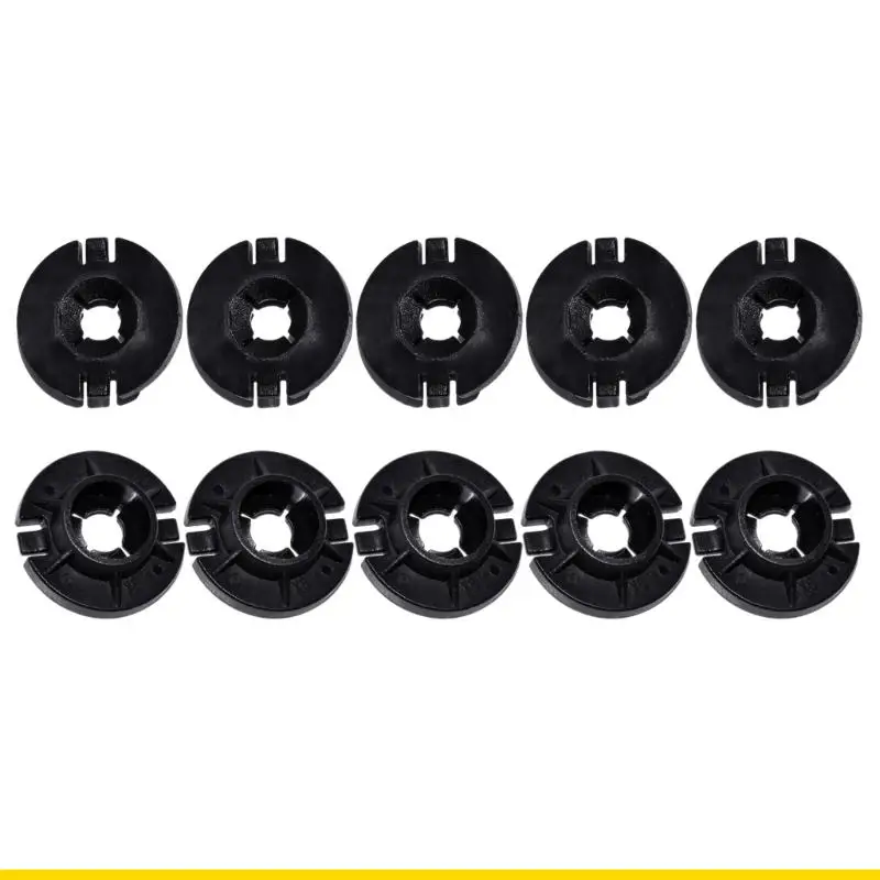 SZCH Trim Liner Retainer Black Nylon Wheel Liner Clip Set, Press-In Mounting 111071399C Replacement, Wheel Well Service, Pack of