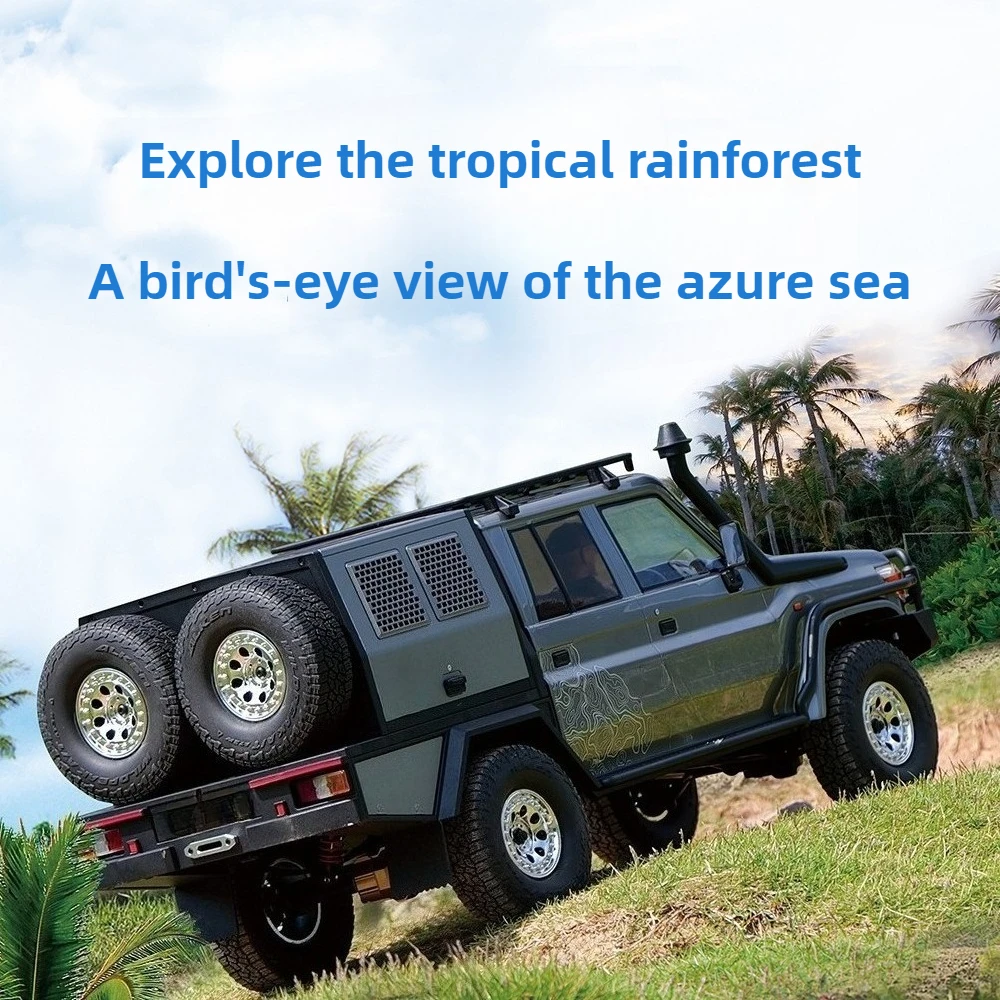 1/10 Remote Control Off-road Vehicle Simulation Remote Control Off-road Vehicle EX86160 High-speed Electric Climbing Car Toy