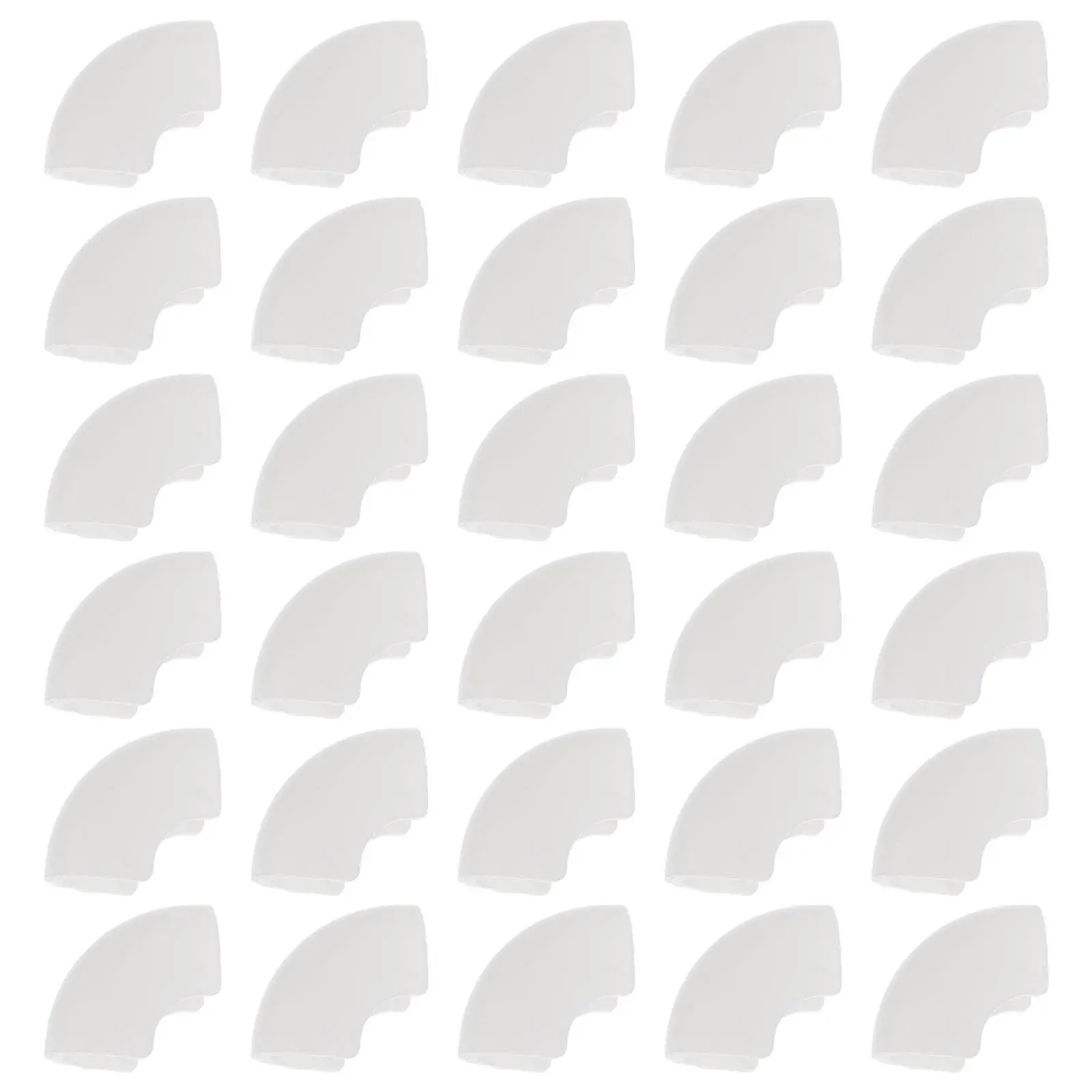 30pcs Chair Leg Floor Protectors Anti Scratch Furniture Feet Pads Table Desk Covers Noise Reduction