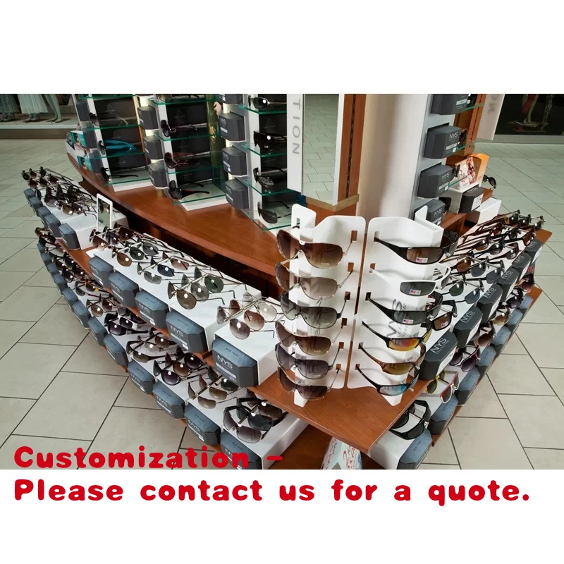 

custom.Customized High-End Wooden Modern/Classic Glossy Surface Sunglasses Tree Display Rack ISO9001 Certified