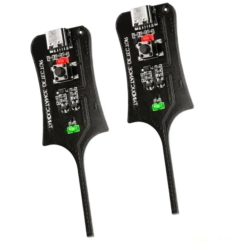 A2BE Inductance Tester for Electronics Circuit Board Repair with Extended Test Tip, Physical Button, and Separate Displays