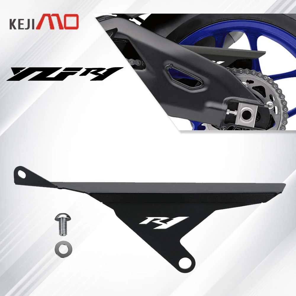 

For Yamaha YZFR1 YZFR1M YZF R1 YZF R1M 2015-2025 2024 2023 2022 Motorcycle Accessories Rear Chain Cover Guard Sprocket Protector