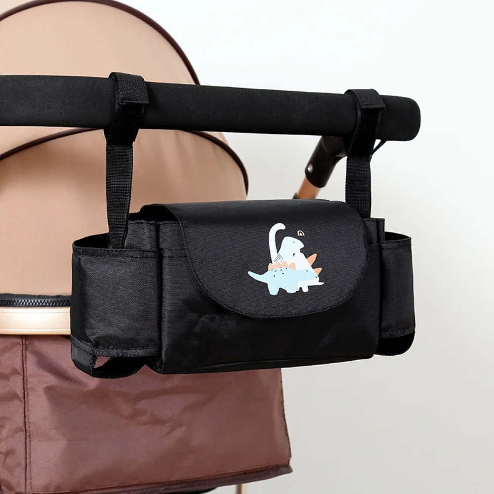 

Multifunctional Baby Stroller Bag Large Capacity with Multiple Pockets Stroller Storage Hanging Bag Baby Care Mom Handbag