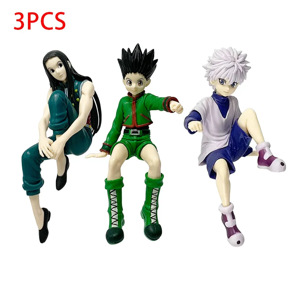 14 cm Hunter×Hunter Anime Figuur Phantom Troupe Hisoka Action Figure Noodle Stopper Kamer Decoratie Noodle Stopper PVC Model Speelgoed