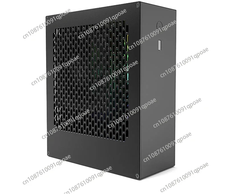 4-liter Mini A24-V3 2.0 Nuclear Display 1u Power Supply Itx Chassis, All Aluminum Alloy
