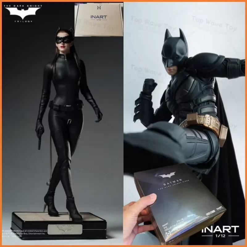 for INART 1/12 The Dark Knight Rises Batman Figure HG M0001 Deluxe Standard Version Empty Helmet Accessories Model Figure view 2