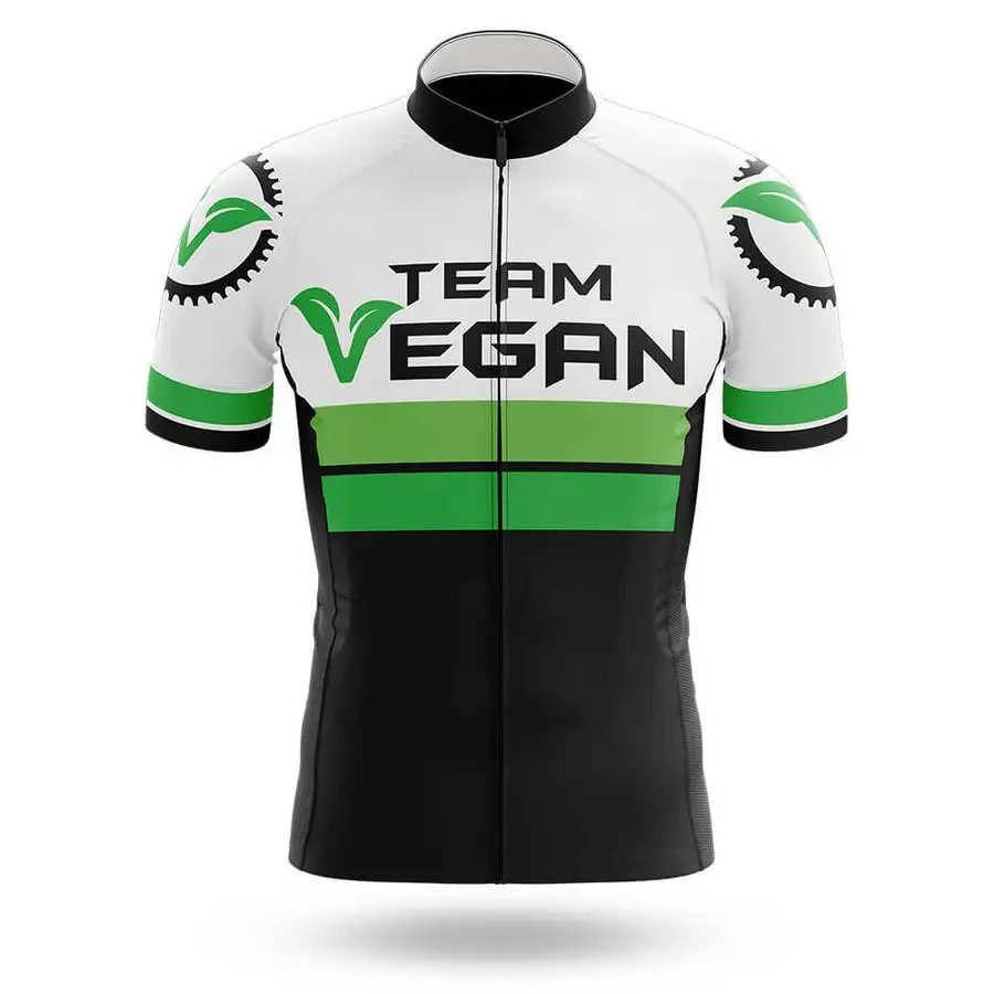 POWER BAND Vegan TEAM ONLY SHORT SLEEVE CYCLING JERSEY SUMMER CYCLING WEAR ROPA CICLISMO