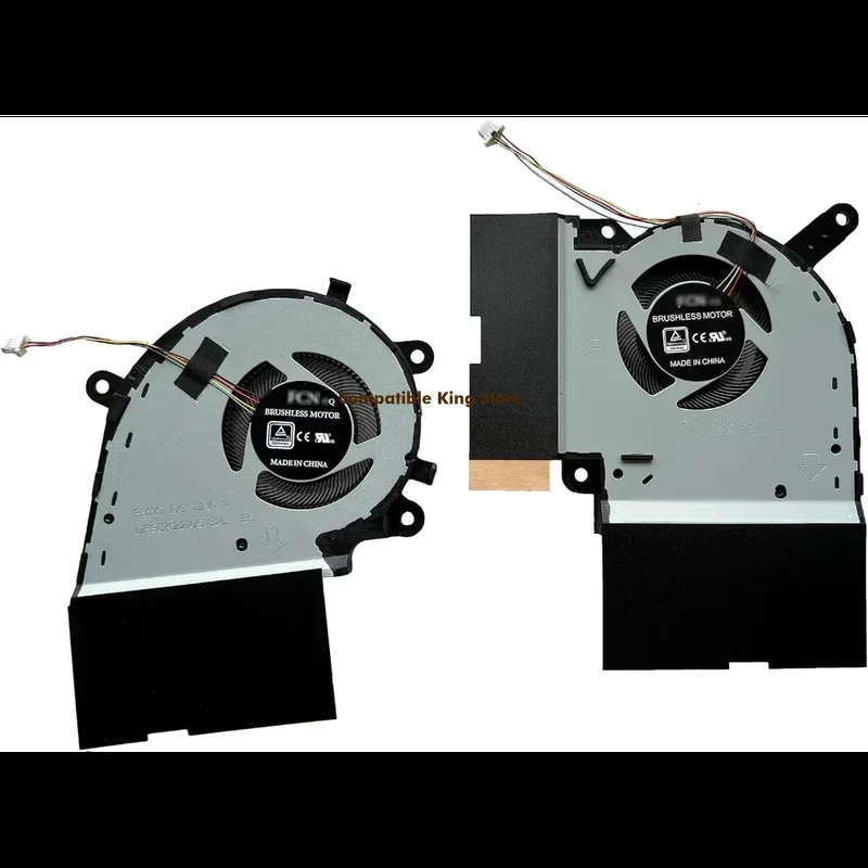 d+CPU + GPU Cooling Fan for Asus Rog Strix G512LWS G512LW G512LU G512LI G512LH 12V 1A