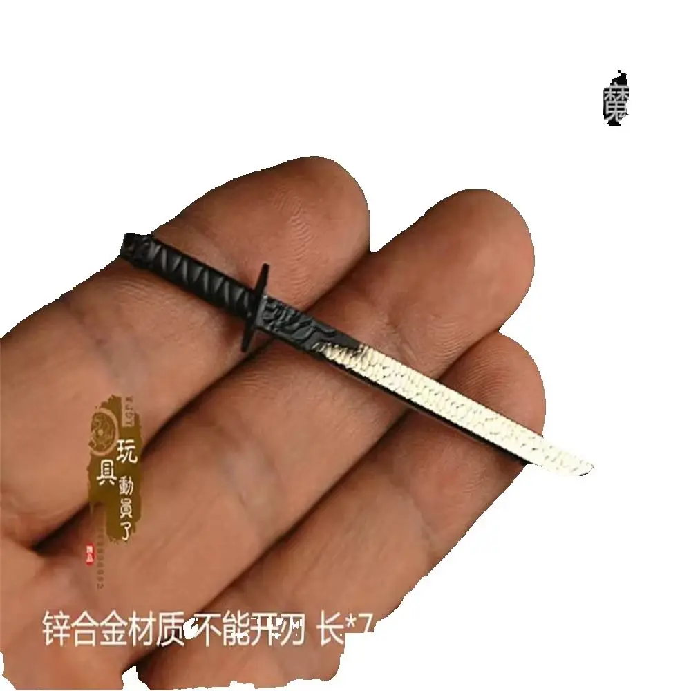 Snail 1/12 Soldier Scene Miniature Weapons 7CM Assassin Knife DIY Model Toy Fit 6