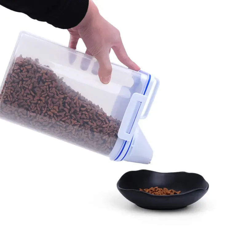 Cat food storage tank, pet food storage tank, cat storage box, moisture-proof packaging, dog food packaging