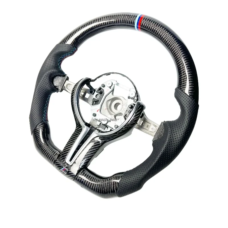 Factory upgraded sports style real carbon fiber steering wheel For F22 20 F35 31 30 F10 18 F80 M3M4M5M6 car steering wheel