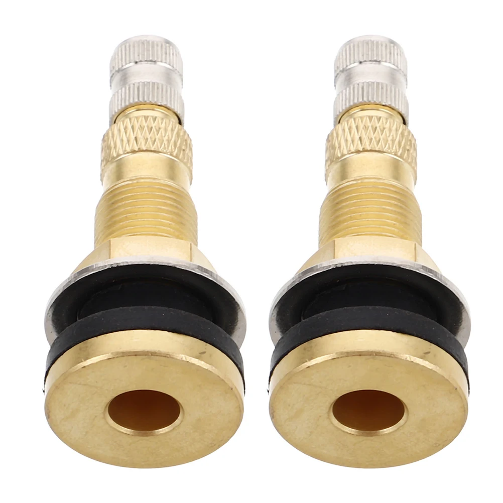 

2 pcs Copper Valve Stems for Tractor Air Tires Heavy Duty Replacement ATV Agricultural Motorcycle Accessories Tire Parts