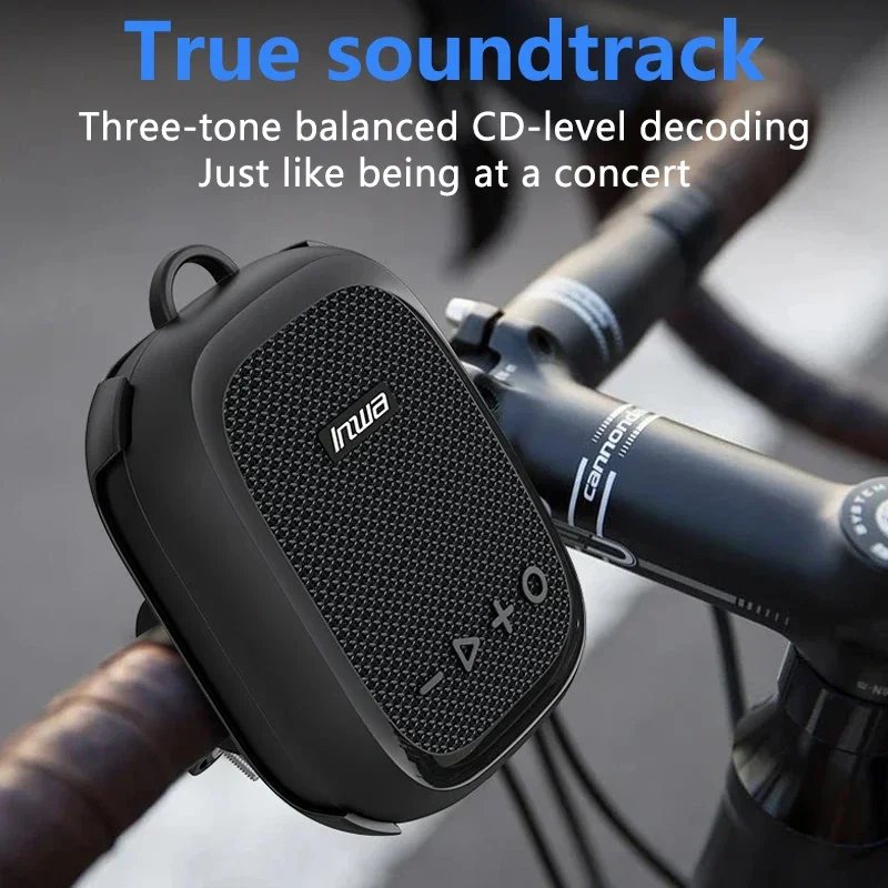 MZ-629 Portable Bikes Wireless Bluetooth Speaker Outdoor Bicycle Column IPX7 Waterproof Cycling subwoofer Mini TF Card Music Box