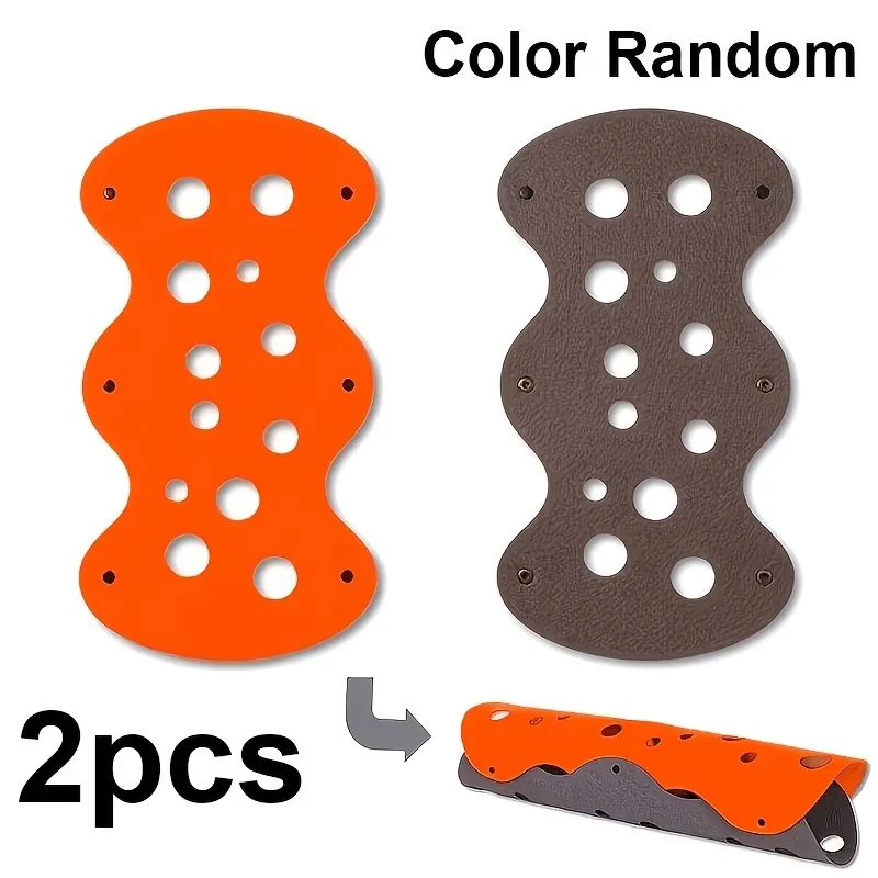 2pcs Felt Cat Tunnel Toys Random Colors DIY Cat Cave House Tree‑Hole Maze Hideout Mat For Kittens Pets