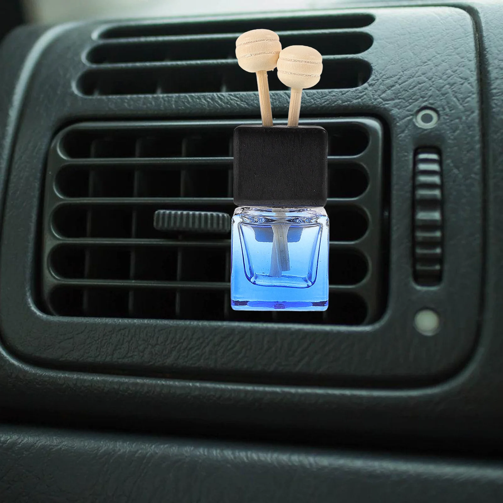 

Air Freshener Diffuser Bottle Empty Essential Oil Diffuser For Car Vent Clip Aromatherapy Decor Universal Fit Auto Glass