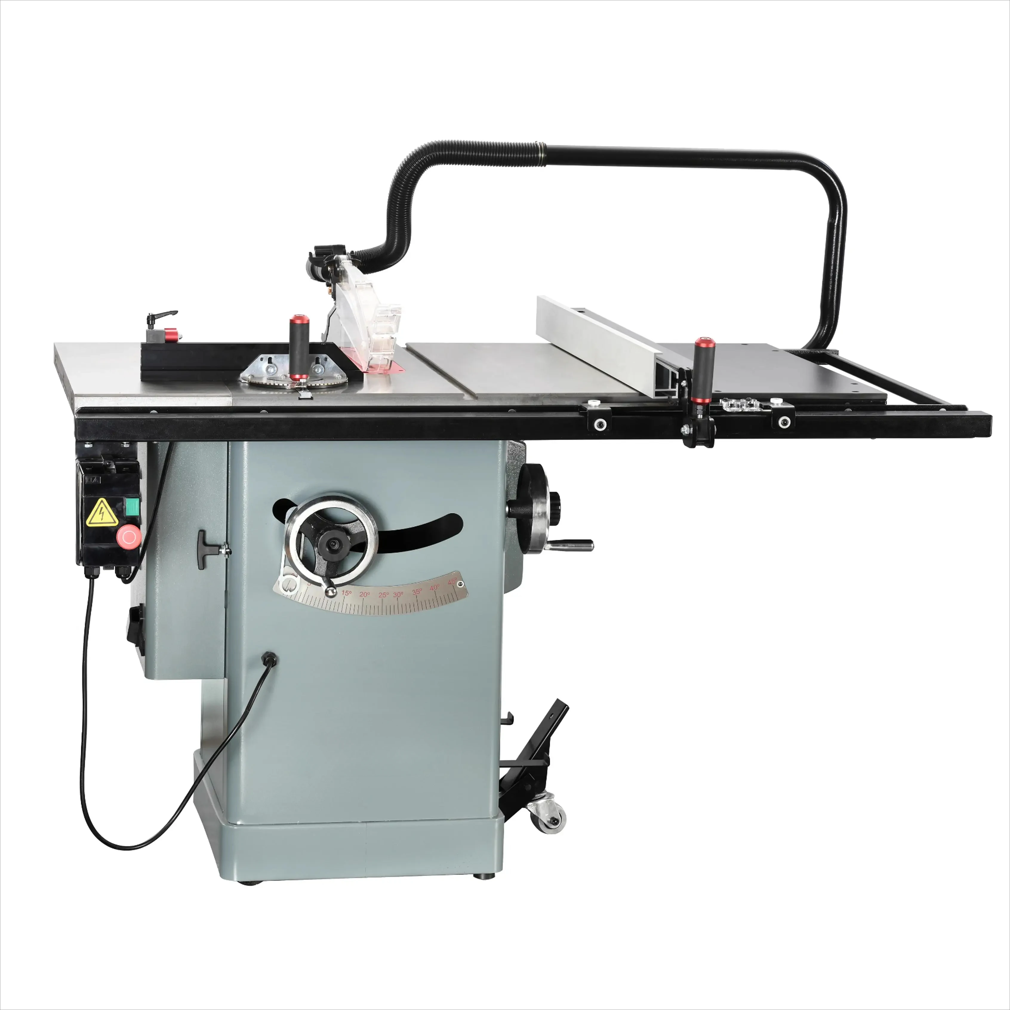 

10 inch Cast Iron Sliding Table Saw for Plastic Acrylic Wood Cutting Machine Industrial DIY Carpentry Circular Saw 220V 380V