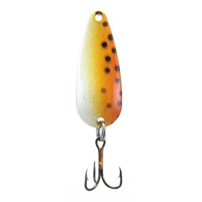 (2 pack) Spoons Brown Trout 1/4oz，A time-tested, proven fish catcher