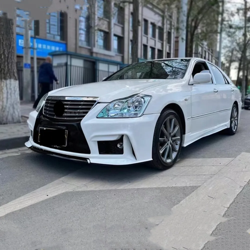 Unpainted Car Body Kit Front Bumper Assembly For Toyota Crown 12th Modified New Style Auto Accessories