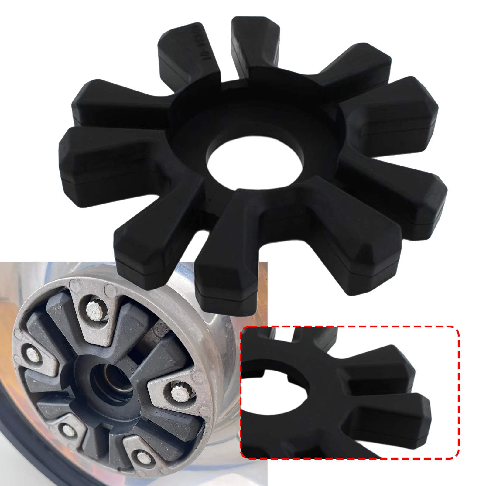 For Harley-Davidson VRSCA V-Rod 2002–2006 Motorcycle Rear Wheel Hub Damper Rubber