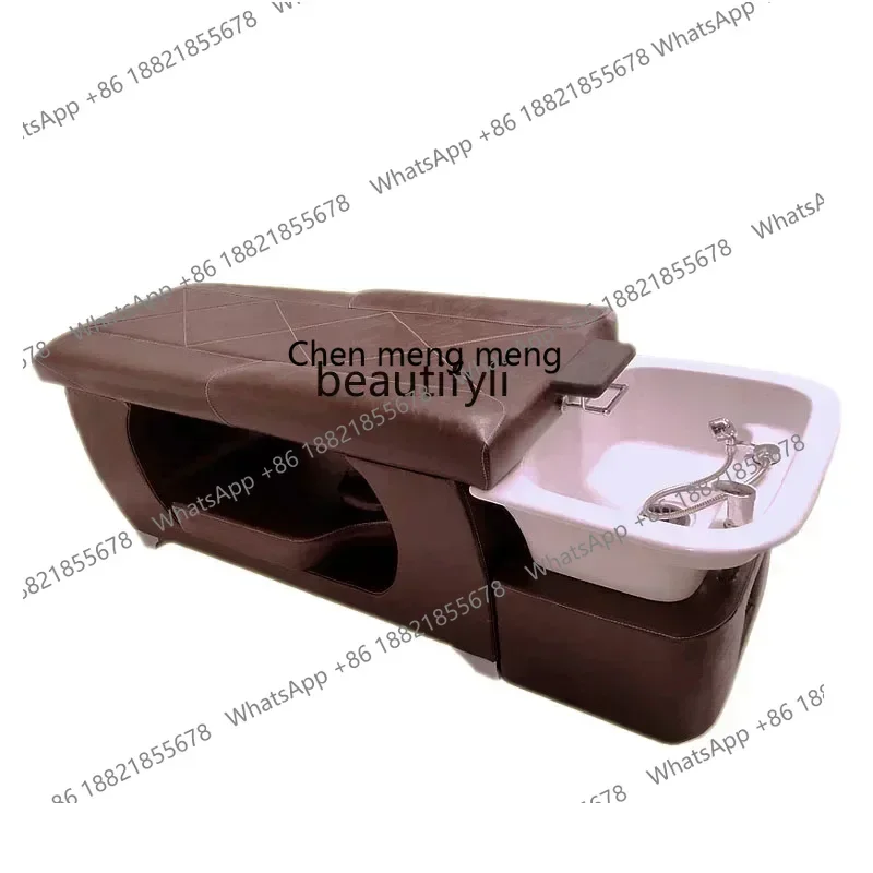 xzMulti-Functional Thai Shampoo Chair Hair Salon Professional Haircut Beauty Body Beauty Dual-Use Shampoo ChairK182