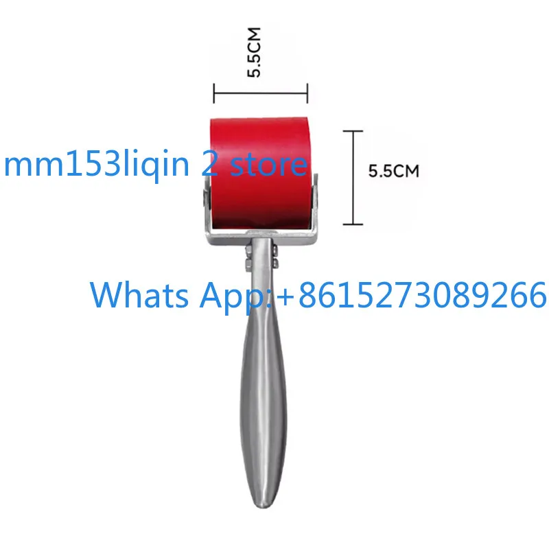 Edge banding roller Woodworking manual edge pressing tool Special-shaped arc edge banding roller Stainless steel wheels