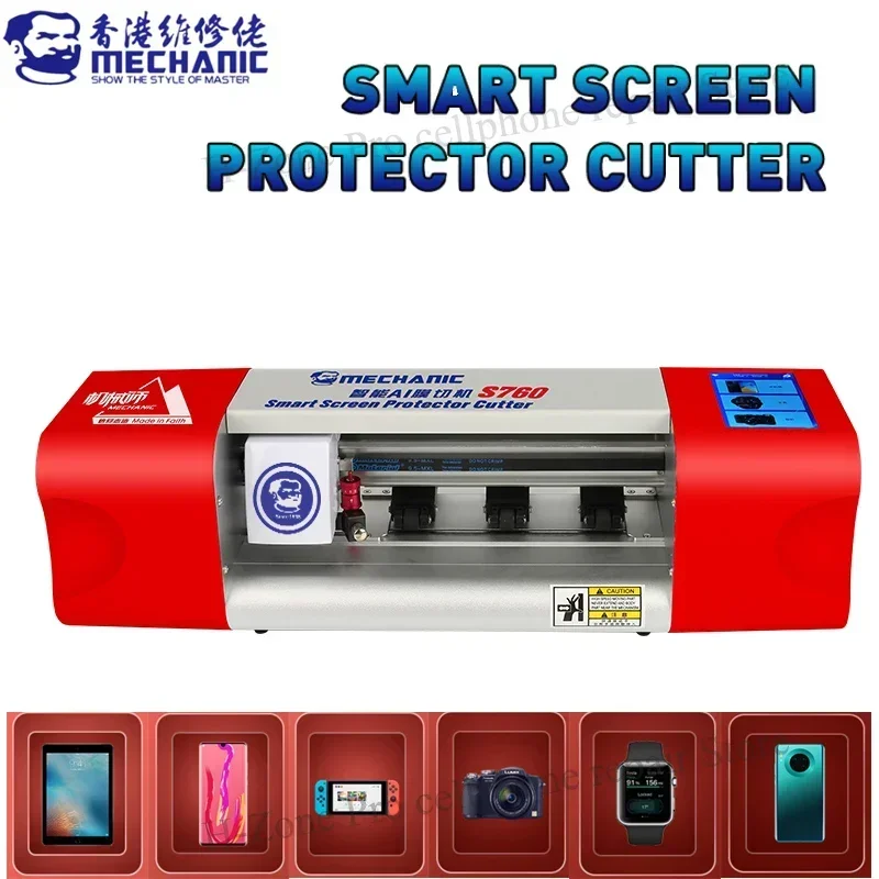 MECHANIC HD Clear/Matte/Privacy Hydraulic Films mit Cut Code Phone Screen Protector für E360 MAX S760 S730 Film Cutting Machine