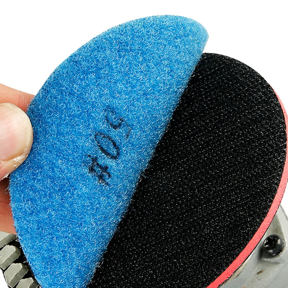 

Для мрамора, гранита, камня, плитки, шлифовальные диски, сухая полировальная подушечка, электроинструмент, 1 шт., зернистость 50-3000, 8 см, наждачный, высокое качество