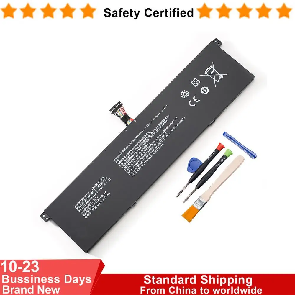 

Новый OEM аккумулятор для ноутбука R15B01W для Xiaomi lenovo Pro 15,6 дюймов серии TM1701 171501-AQ TM1707 ноутбук 7900 мАч/60,4 Втч, бесплатные инструменты