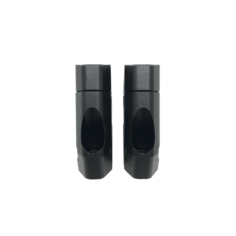 1 paar Motorrad Universal Lenker Riser Bar Montieren Griff Klemme Universal 28mm 1 1/8 "22mm 7/8" für Honda BMW YAMAHA Suzuki – Detail 8