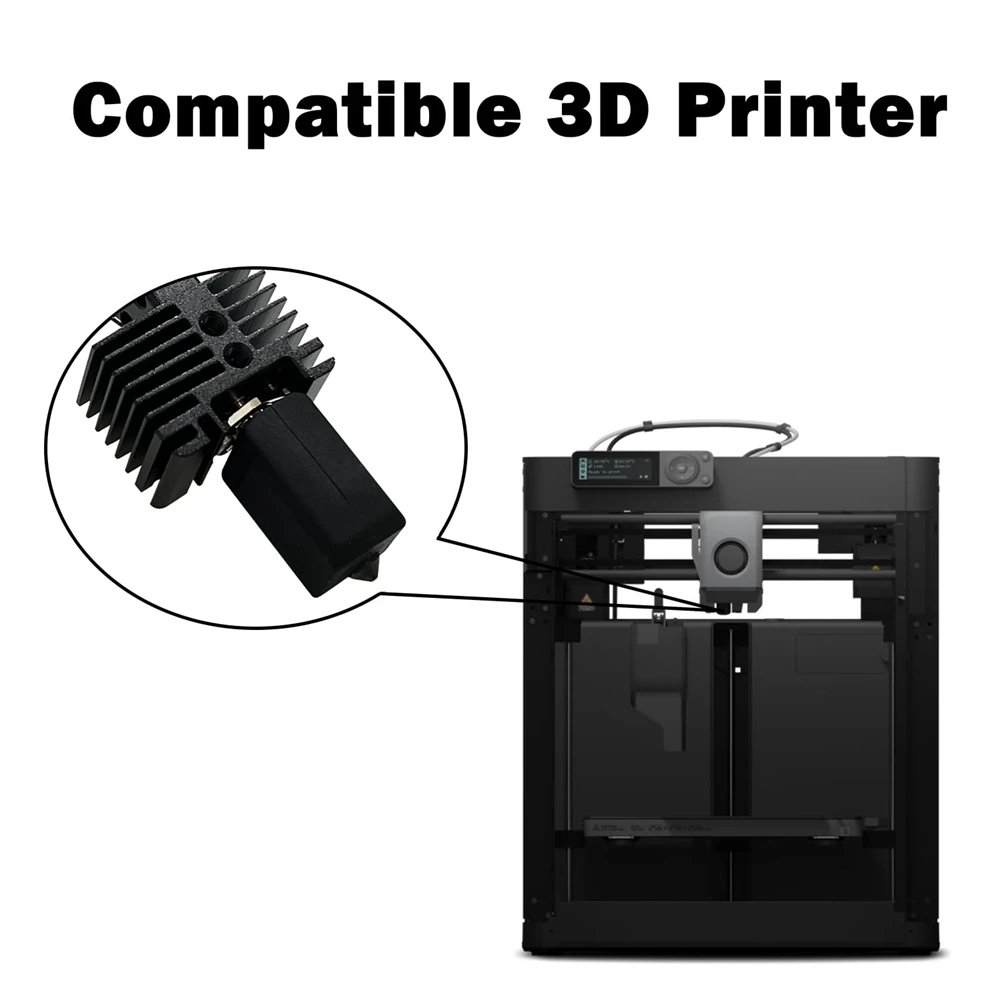 

P1P/P1S Hotend 0,6 мм керамический комплект печатающих головок экструдера в сборе для P1P/P1S- Замена горячего конца 3D-принтера [Дневник жизни]