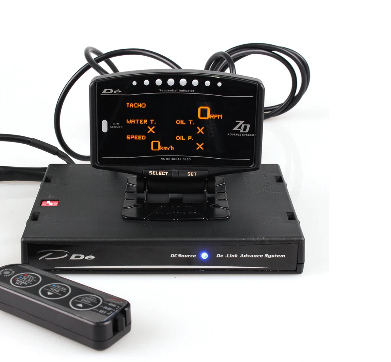 

Full Kit Sports Package 10 in 1 BF CR C2 Dei Advance ZD Link Digital Auto Gauge With Electronic Sensors/14405 Meter [DIN-Gauge]