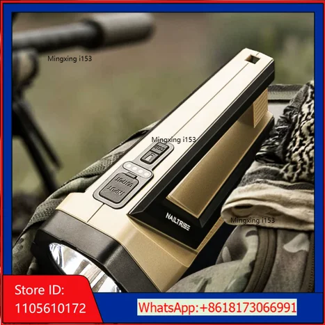 Flashlight Strong Light Charging Super Bright Outdoor Long Range High Power Hernia Multi functional Handheld LED Searchlight