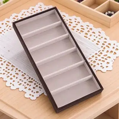 

6 Slots Glasses Storage Box Sunglasses Organizer Durable Portable Eyeglass Holder Display Case Organizer Sunglasses Holder