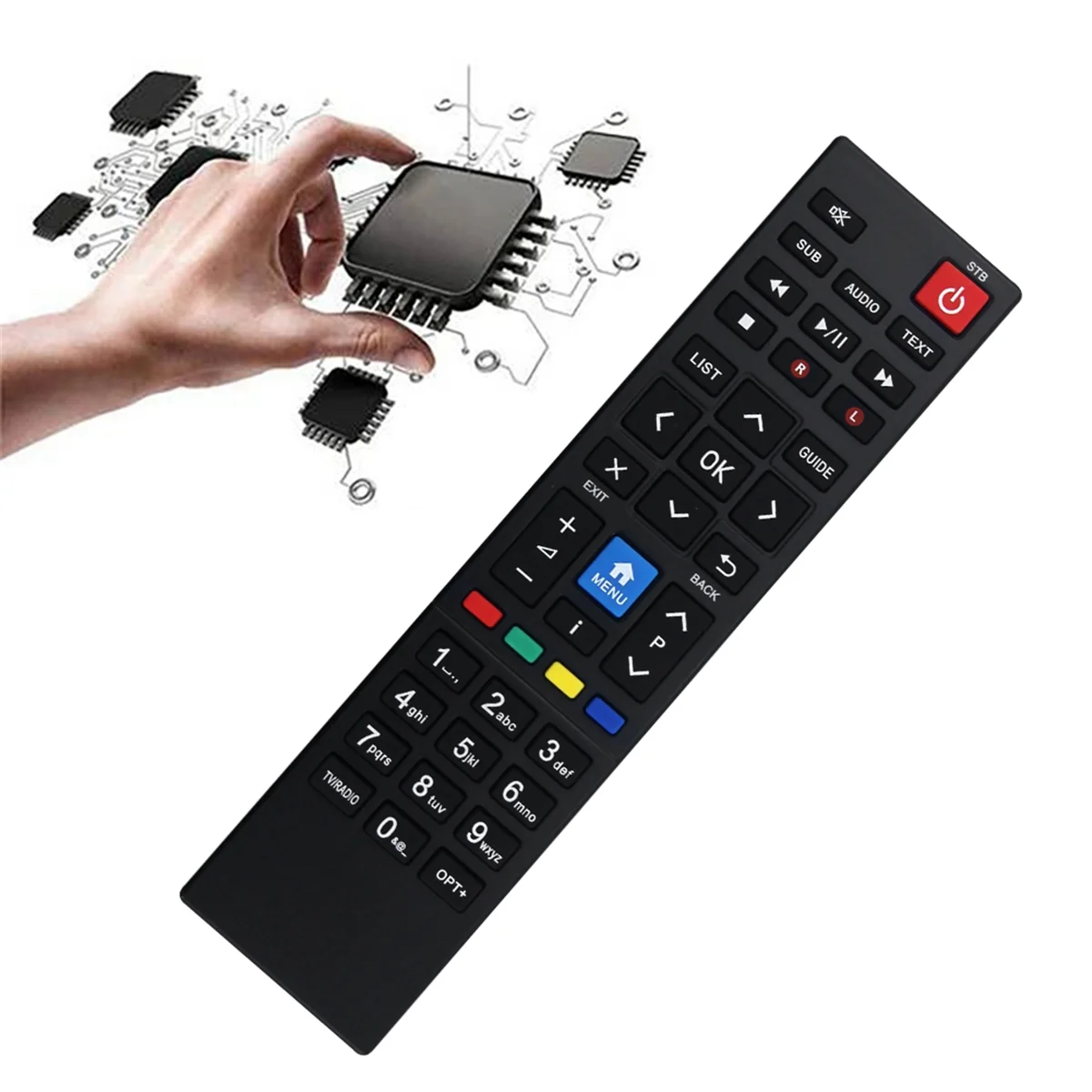 A57G-RM-M04 Reemplace el control remoto para HUMAX Nano Eco RM-105U RM-M04 HDR1800T