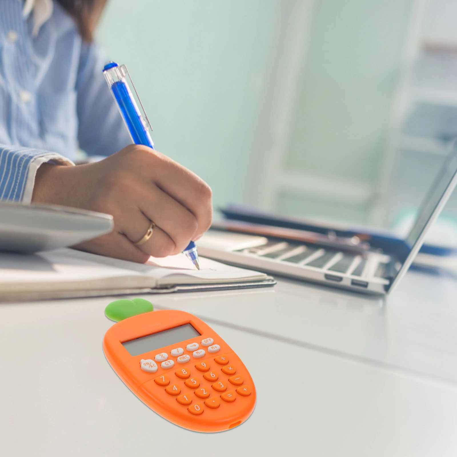 

2Pcs Calculator Portable Students Handheld Scientific Office Desk Use Shape Calculator Shape Easy Lightweight