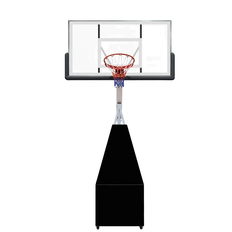 Professional Outdoor Gymnasiums Facilities Portable Hoop System Foldable Moveable Basketball Standpromote sales